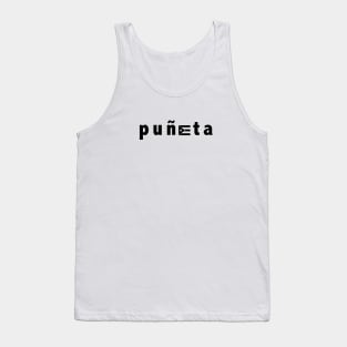 Funny Puerto Rico Puneta Flag Puerto Rican Boricua AF Tank Top